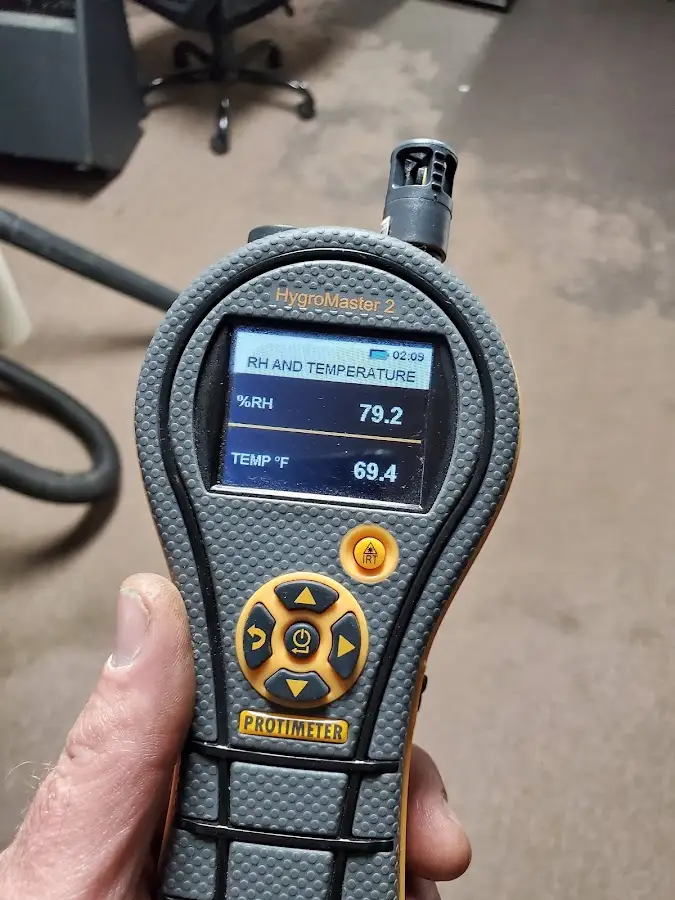 Moisture meter humidity assessment for Mold Remediation & Removal in Gainesville